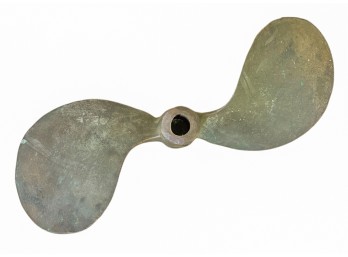 TWIN BLADE BRONZE BOAT PROPELLOR