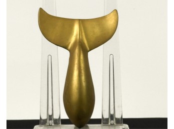 BRONZE SPERM WHALE FLUKE DOOR KNOCKER