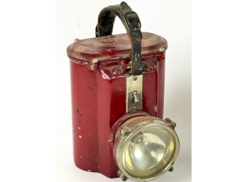 CIRCA 1920 GRETHER FIRE TRUCK LANTERN