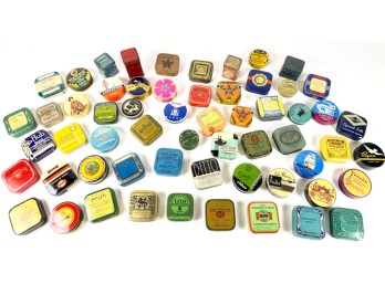 GENEROUS GROUPING VINTAGE TYPEWRITER RIBBON TINS