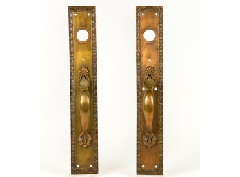 PR FINELY CAST BRONZE DOOR HANDLES