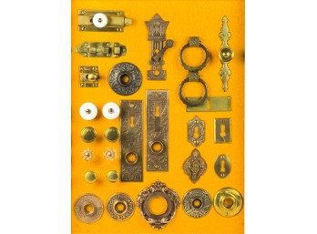 GROUP VICTORIAN & AESTHETIC MOVEMENT HARDWARE