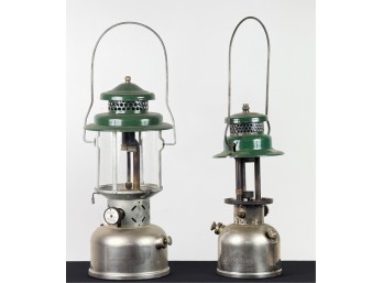 (2) VINTAGE COLEMAN LANTERNS MODELS 220D & 249