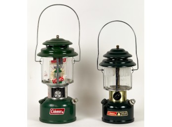 (2) VINTAGE COLEMAN LANTERNS MODELS 288 & 220J