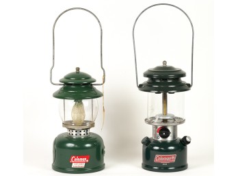 (2) VINTAGE COLEMAN LANTERNS MODELS 288 & 5120