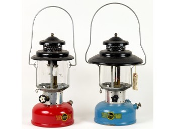 (2) VINTAGE SEARS LANTERNS MODEL 476