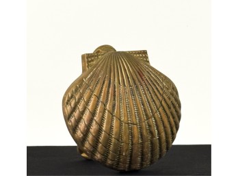 CAST BRONZE SCALLOP SHELL DOOR KNOCKER