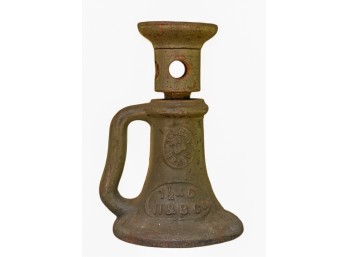 ANTIQUE VULCAN II & B CAST IRON SCREW JACK