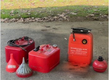 GAS CANS & FUNNELS