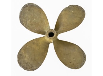LARGE (4) BLADE BRONZE BOAT PROPELLOR