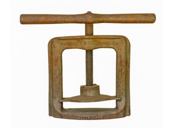 HANDLER & SON LITTLE GIANT DENTAL FLASK PRESS