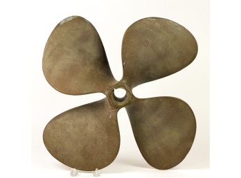 TELEDYNE (4) BLADE BRONZE BOAT PROPELLOR