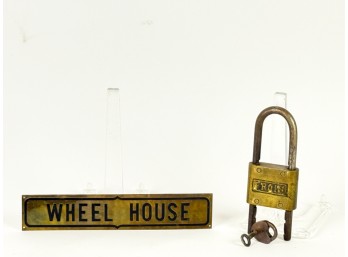 WHEEL HOSE PLAQUE, SEA BAG & MINI HEART LOCKS