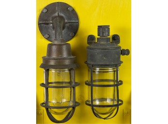 (2) PCS RUSSELL & STOLL NAUTICAL LIGHTING