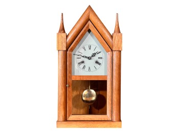 CONTEMPORARY STEEPLE MANTEL CLOCK