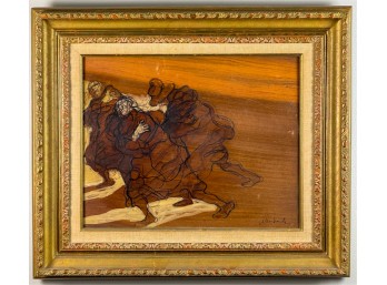 CLAUDE WEISBUCH (1927-2014) 'WINTERS EDGE'