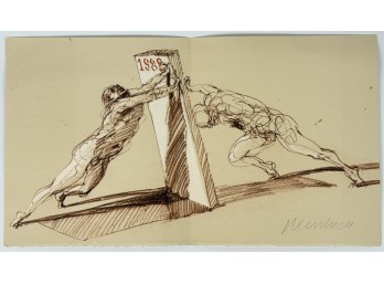 CLAUDE WEISBUCH (1927-2014) 'MEILLEURS VOEUX POUR'