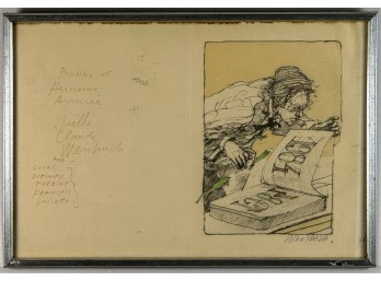 CLAUDE WEISBUCH (1927-2014) 'HAPPY NEW YEAR'