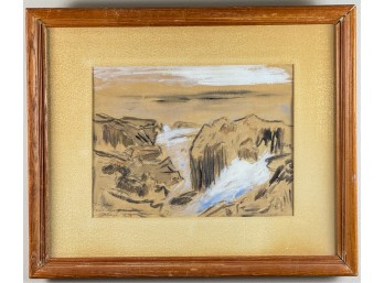 CLAUDE WEISBUCH (1927-2014) 'CRASHING WAVES'