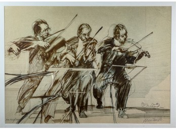CLAUDE WEISBUCH (1927-2014) 'THE MUSICIANS'