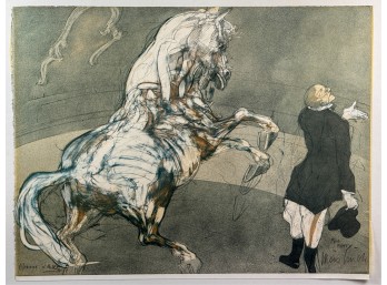 CLAUDE WEISBUCH (1927-2014) 'THE EQUESTRIAN'