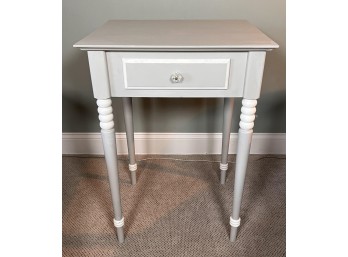 VINTAGE PAINTED SINGLE DRAWER STAND