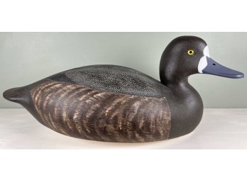 DONALD W. MORLEY CARVED AND PAINTED DUCK DECOY