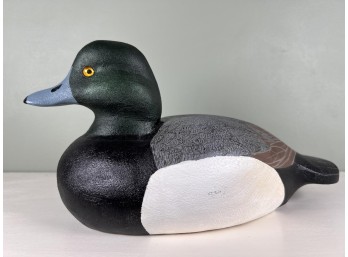 DOUG KENYON CARVED & PAINTED BLUE BILL DUCK DECOY