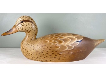 DAWN C JELLISON WOODEN WILDLIFE DECOY