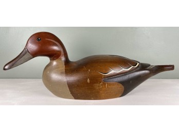 CREATIONS BY CRANFORD CARVED & PAINTED DUCK DECOY