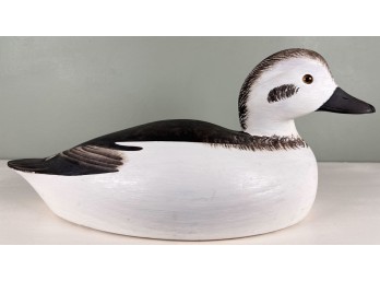 MARTIN D. COLLINS CARVED AND PAINTED DUCK DECOY