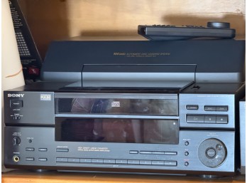 SONY ADVANCED PULSE 100 DISC CD PLAYER