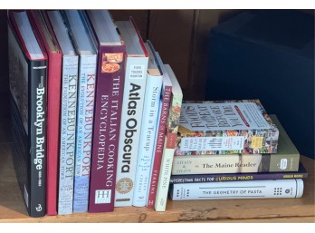 GROUPING OF BOOKS: MAINE, TRAVEL, ETC