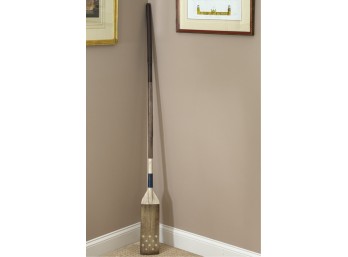 DECORATIVE PATRIOTIC PAINTED OAR