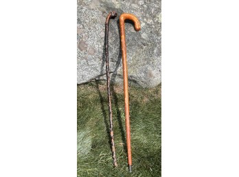 VINTAGE SHILLELAGH AND A CANE