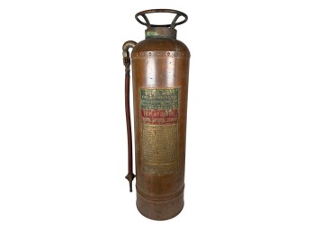 CHILDS COPPER FIRE EXTINGUISHER