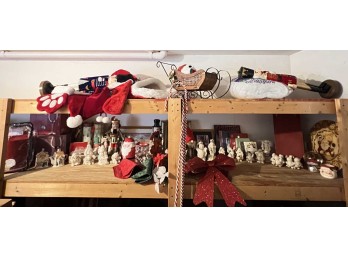 LARGE CHRISTMAS DECORATION LOT