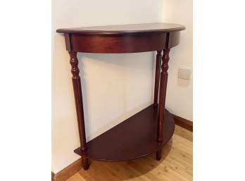 CONTEMPORARY DEMI LUNE CONSOLE TABLE