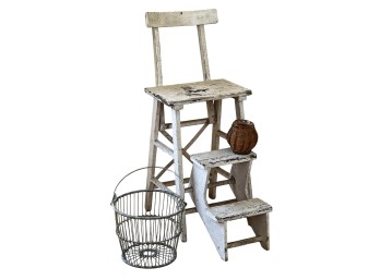 HIGH BACKED HIGHCHAIR / STEP STOOL