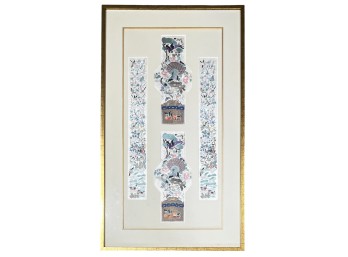 (Early 20th c) CHINESE SILK EMBROIDERIES