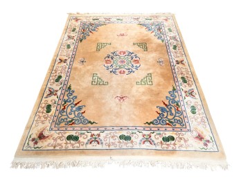 ROOM SIZED CHINESE WOOL RUG