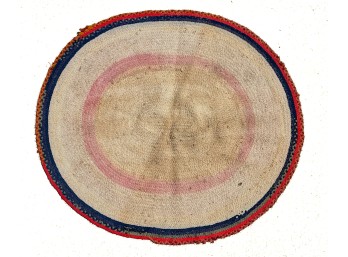 OVAL BRAIDED SCATTER RUG