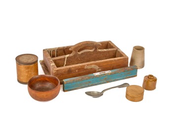 (19th c) NEW ENGLAND COUNTRY ODDSOMES