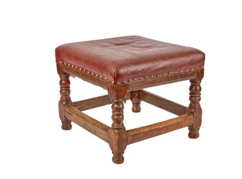 (Early 18th c) JOINED STOOL