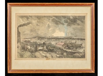 VIEW of the CITY of BOSTON after BROWN