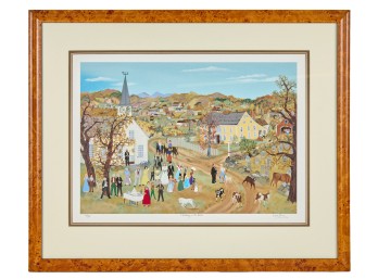 LIMITED EDITION WILL MOSES SERIGRAPH