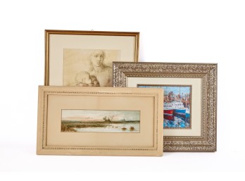 (3) COLOR PRINTS of DIFFERING SUBJECTS