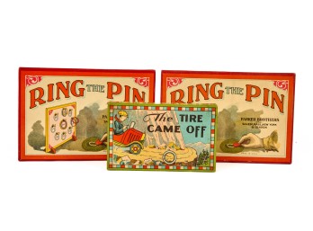 (3) VINTAGE PARKER BROTHERS GAMES