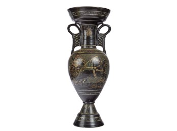 LARGE GRECIAN AMPHORA STYLE VASE