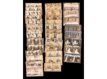 (7) SETS OF STEREOVIEWS, 1920S